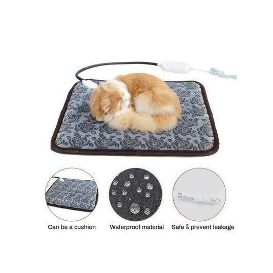 Pet Heated Waterproof Warmer Bed Pad