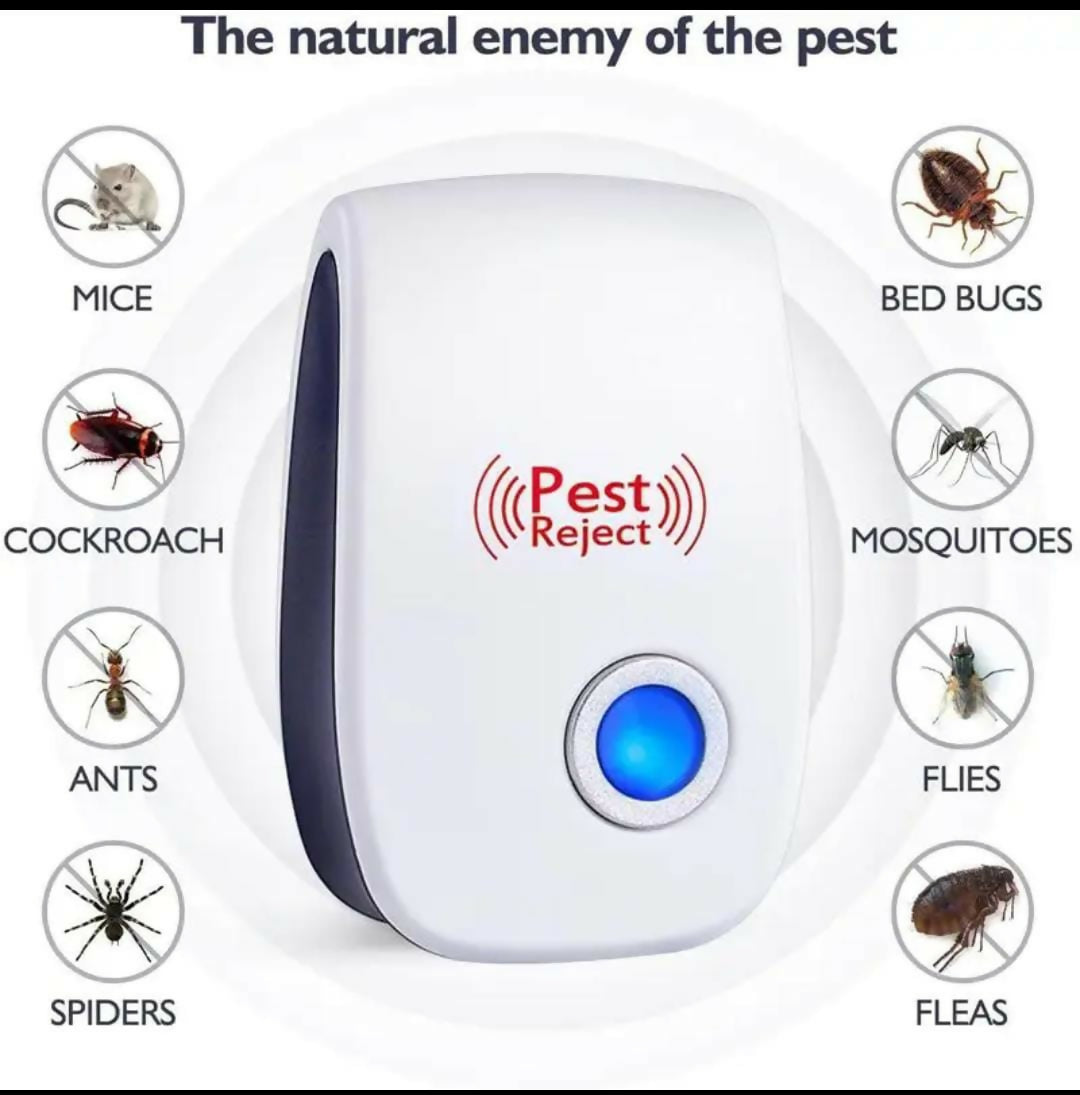 Electric Pest Reject gadget using Ultrasonic technology