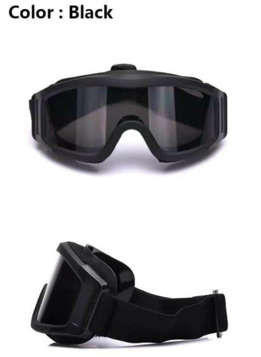 Tactical Goggles Ballistic Eyewear,Anti-fog Replaceable Lens