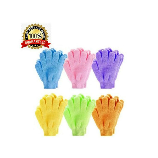 Bathing Gloves Exfoliating. Random color