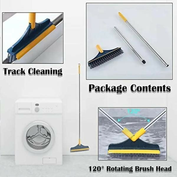 2-in-1 V-Shape Magic Broom and Squeegee