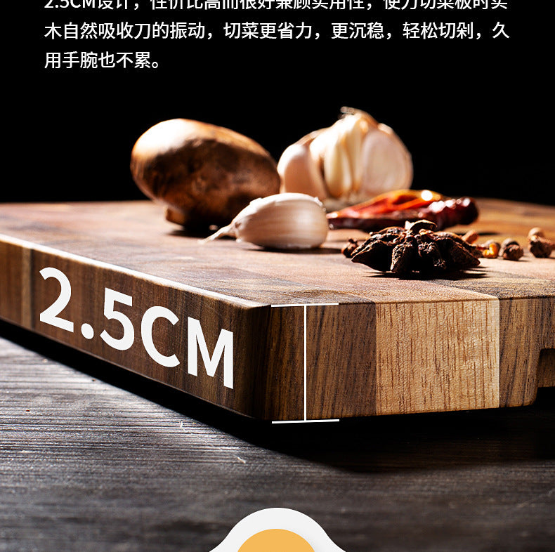 Cutting Board Double-sided Using Premium Acacia Wood Splicing Chopping Board Drain Water and Damp-proof Kitchen Tools