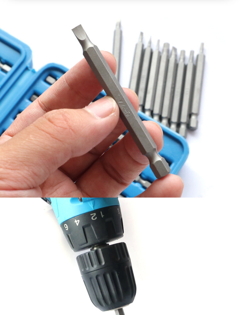 50-in-1 Multi-specification Electric Screwdriver Set Mobile Phone Computer Repair and Dismantling Precision Screwdriver Bit Set