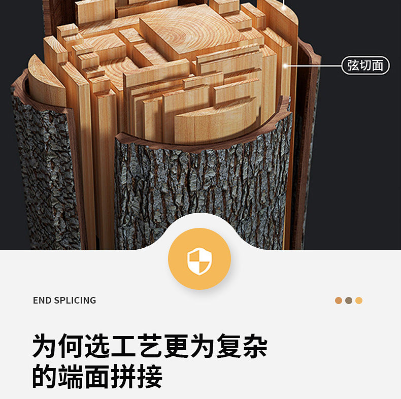 Cutting Board Double-sided Using Premium Acacia Wood Splicing Chopping Board Drain Water and Damp-proof Kitchen Tools