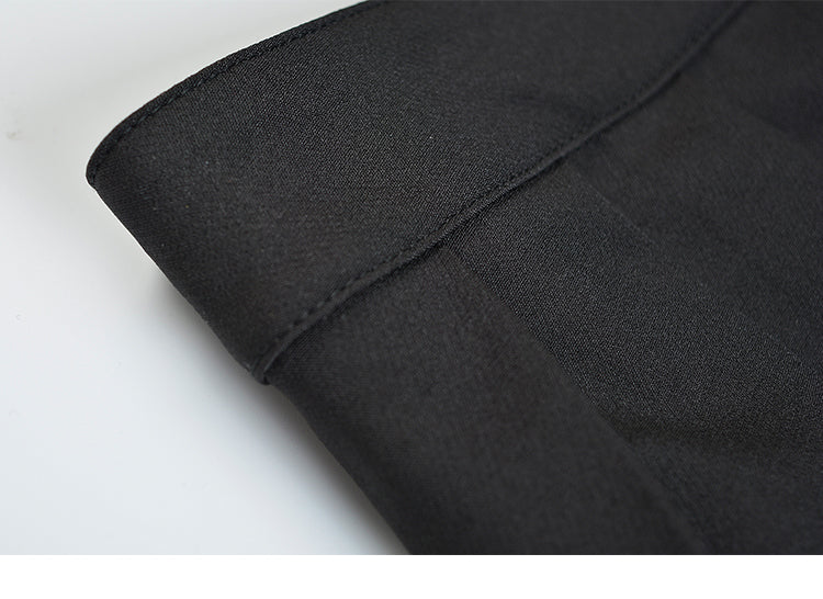 AltGoth Punk Mall Goth Shorts Skirt Women Y2k E-girl Streetwear Harajuku Leg Ring Buckle Detachable High Waist Emo Alt Clubwear