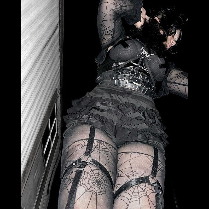 AltGoth Mall Goth Hotsweet Shorts Women Aesthetic Y2k E-girl Cute Sweet Fairycore Grunge Lace Bow Patchwork High Waist Shorts