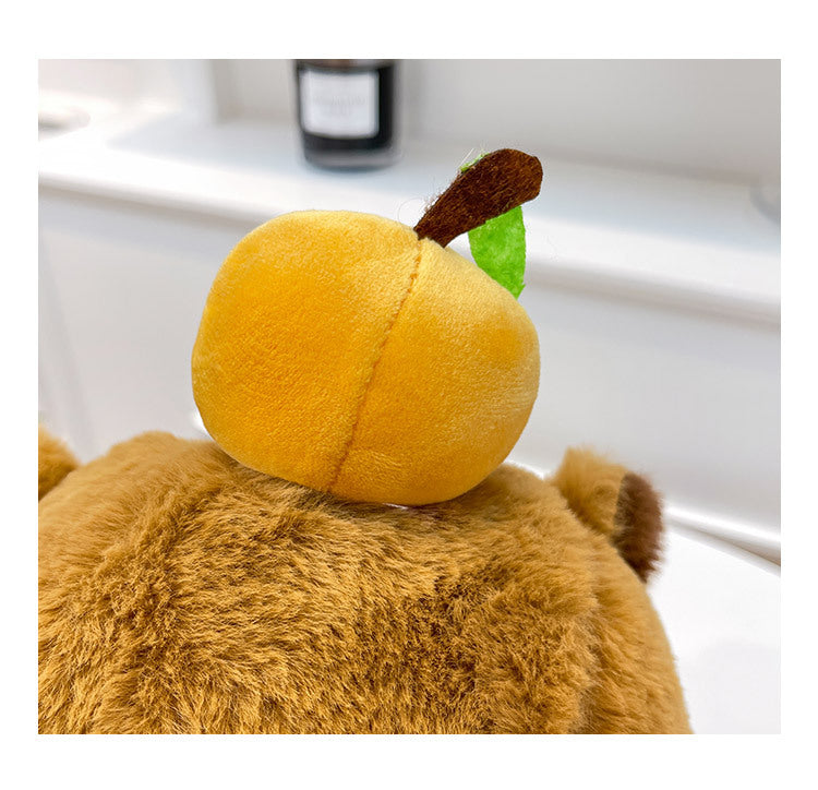 NEW Kawaii Plushie Doll Capybara Plush Backpack Handbag Children's Bag Toy Shoulder Bag Mini Knapsack Bags Gifts For Girlfriend