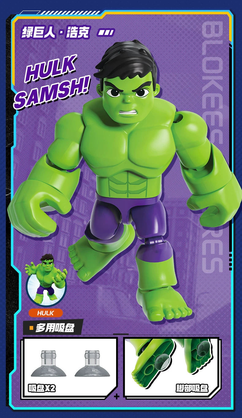 12cm Marvel Spider Amazing Friends 3 Blind box Model kits  Spider Man Peter Parker Miles Gwen  Action Figure Splicing toys