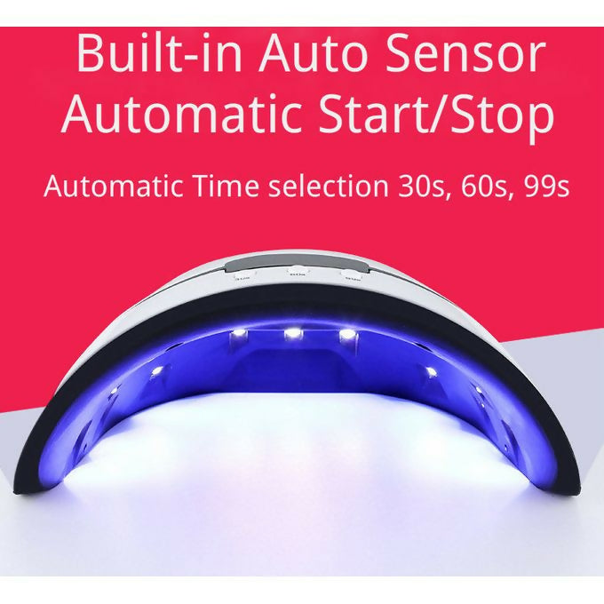 Fashion Pro Intelligent belt induction nail polish dryer LED + UV