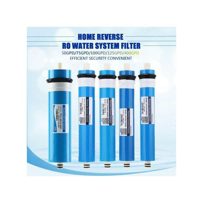 Home Kitchen Reverse Osmosis RO Membrane Replacement Water System Filter Water Purifier Drinking Treatment