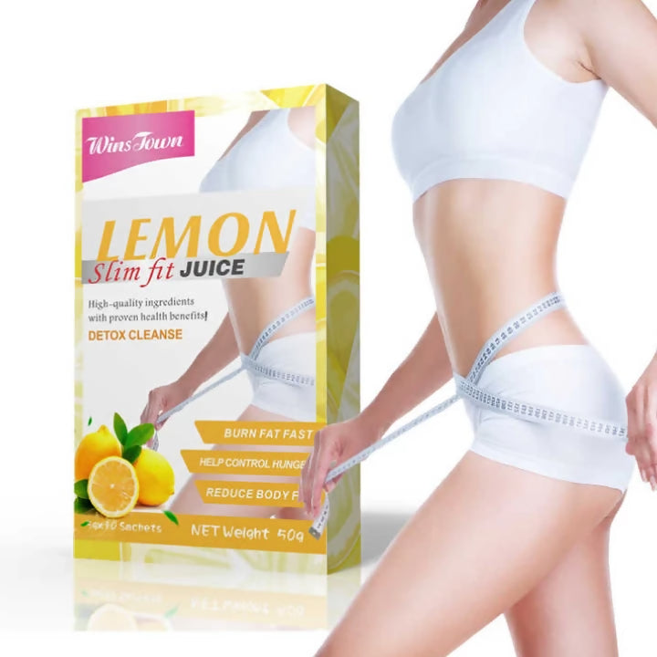 Lemon Slim Fit Juice Wins Detox Cleanse, Flat Tummy Beauty- Wins Town