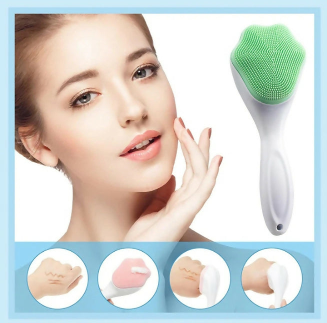 cat paw shape Beauty cleanser silicone face