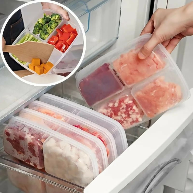 Compartment fridge containers