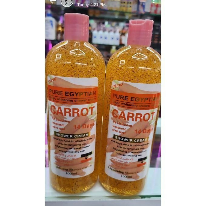 Pure Egyptian Magic Carrot Whitening Shower Gel - 1000ml