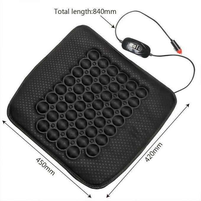 Heated Car Seat Chair Cushion 12V Heating Warmer Pad Cover