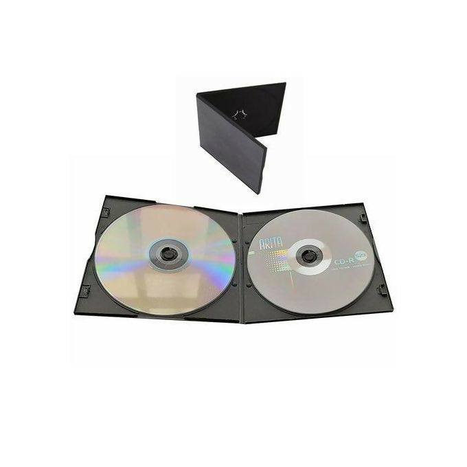 Blank CD + DVD + Case - Burn Data Video Movie