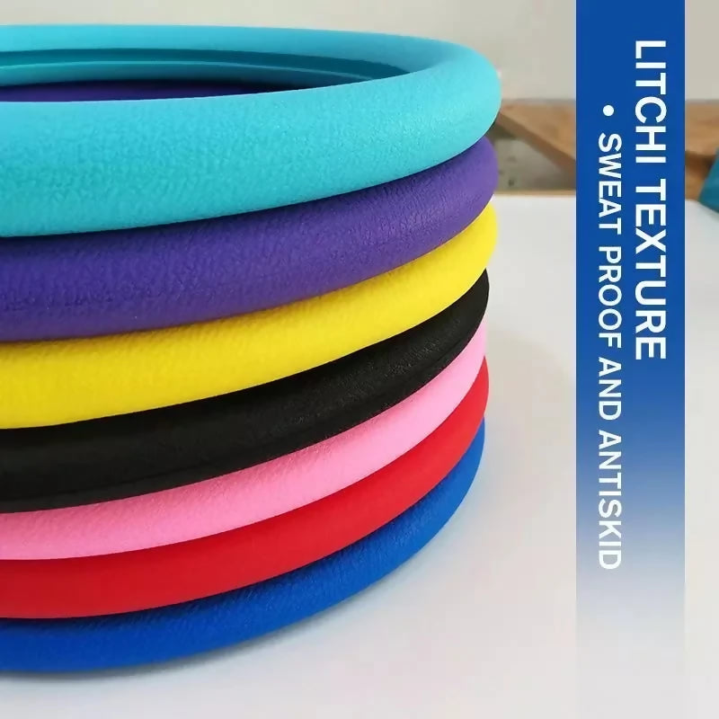 Universal silicone steering wheel cover