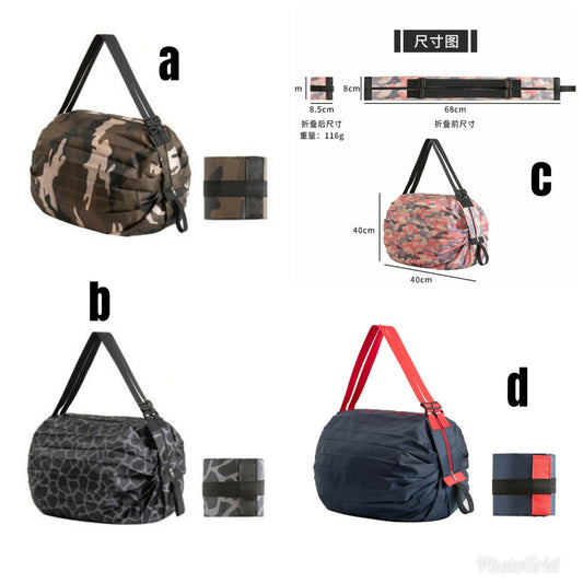 Foldable shopping bags