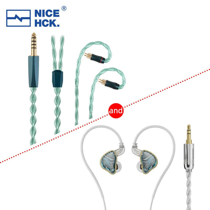 NiceHCK NX7MK4 MK4 Stabilized Wood HIFI Earbud 7 Driver Units Hybrid Audiophile Earphone With Replaceable Tuning Filters IEM MK3