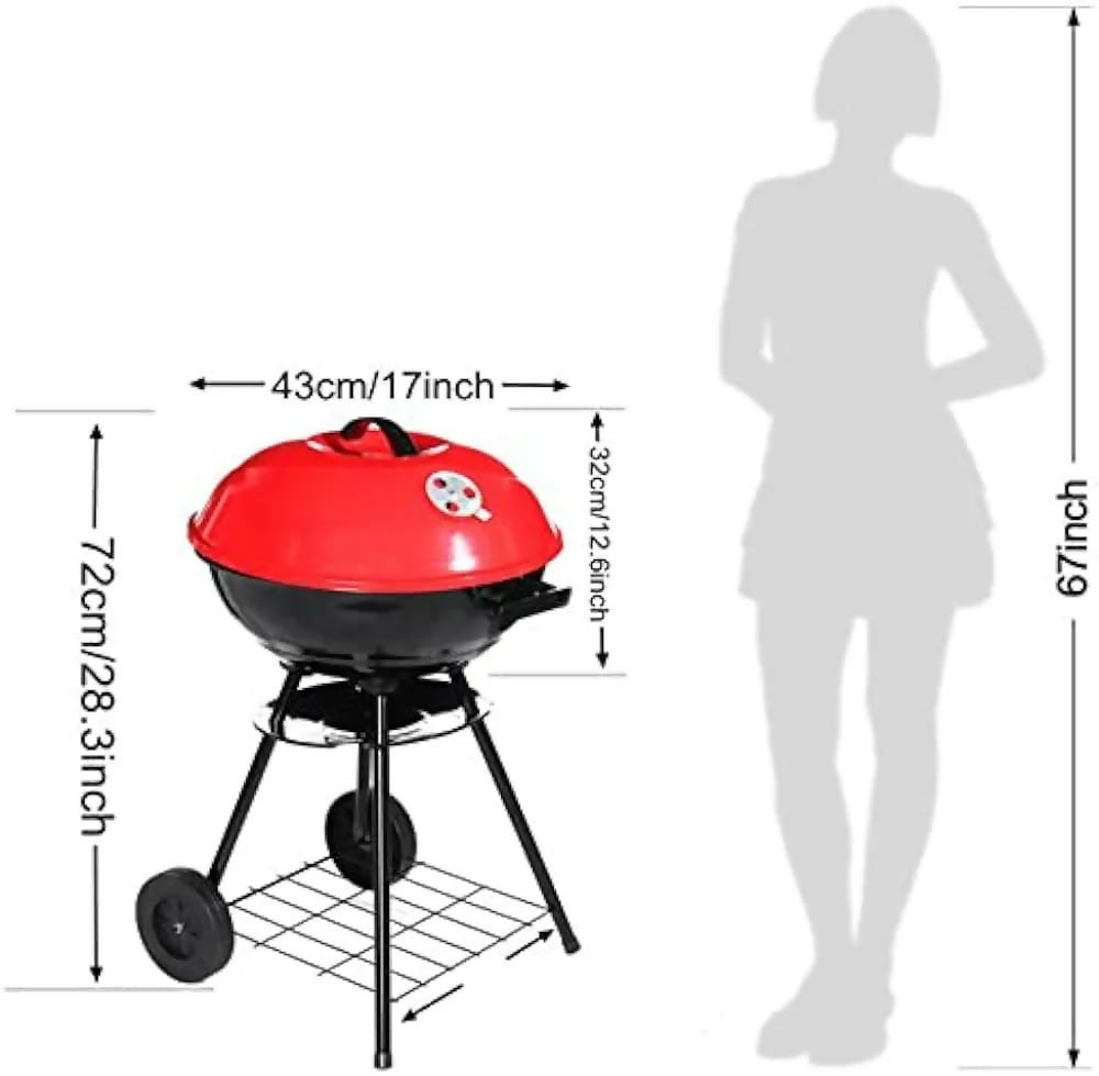 Round Charcoal Barbecue