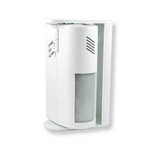 Portable PIR Motion Sensor Alarm Chime + 3 AA Battery Powered Batteries