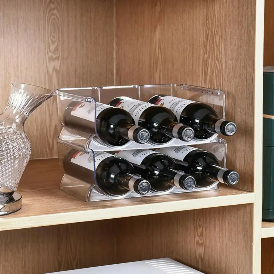 Wine rack/stackable wine holder