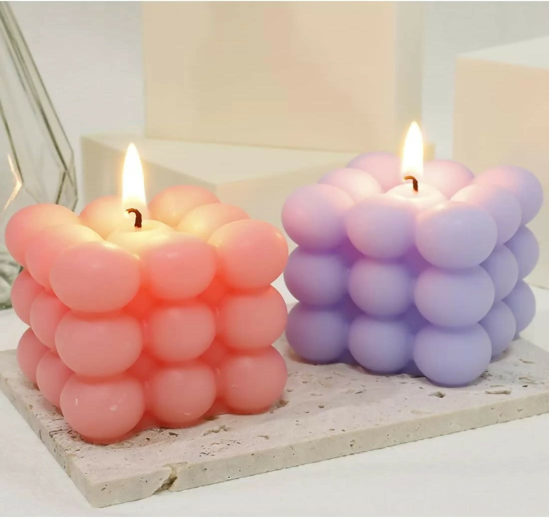 Coloured Scented Candles