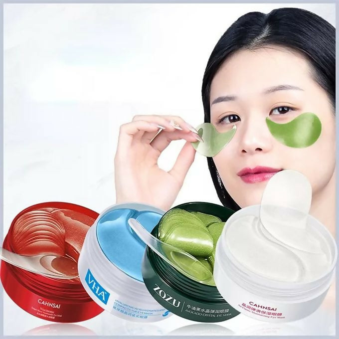 60 pcs Anti Wrinkles & Puffiness, Moisturizer Eye Mask