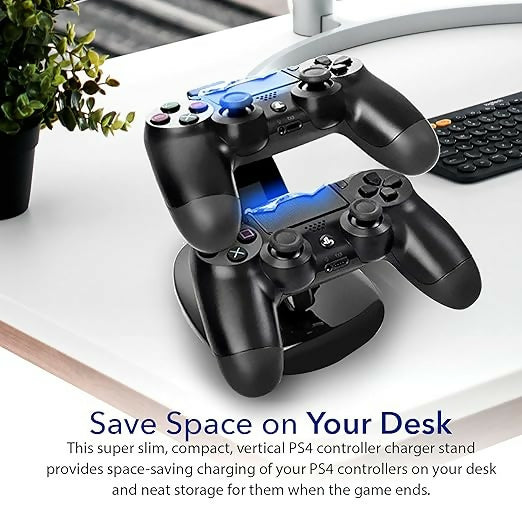 Otvo Dual PS4 Controller Charging Stand Dock Station