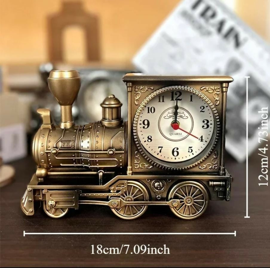 Retro Locomotive Alarm Clock