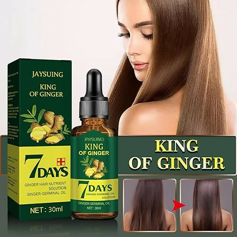 7 Day Hair Growth Oil with Ginger