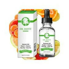 Dr. Davey Hyaluronic Acid Vitamin C & E, Green Tea & RoseHips Face Serum 30ml