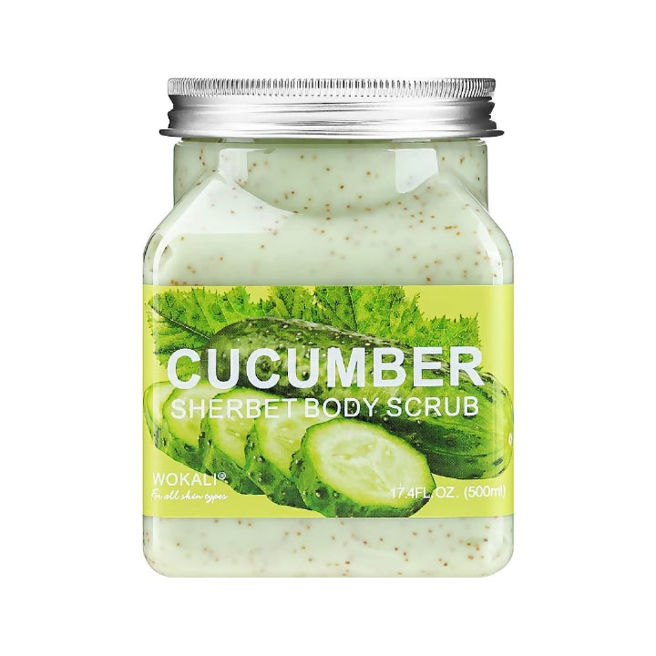 Wokali Cucumber Sherbet Body Scrub-500ml