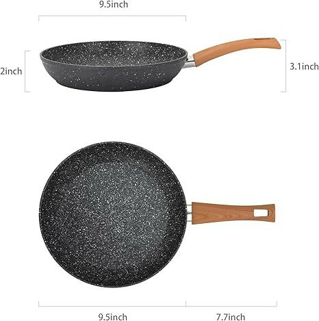 Marble Nonstick Frying Pan