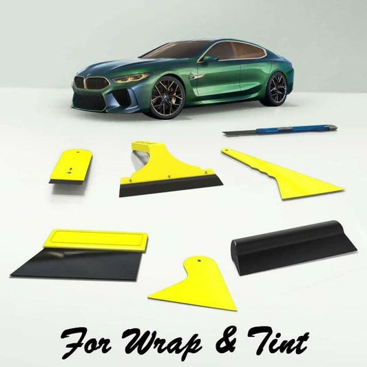 CARSUN 7pcs Car Glass Tint Film & Wrap Installing DIY Tool