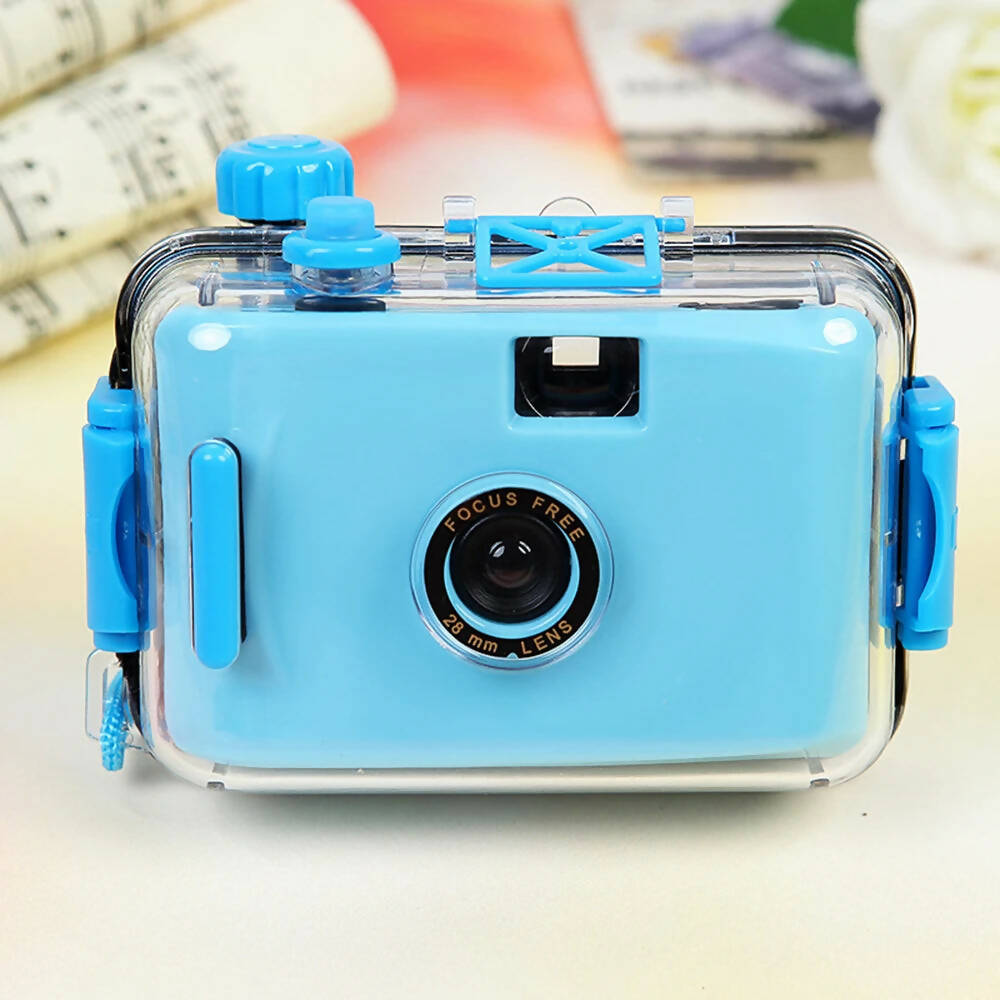 2/5PCS Waterproof Camera Compact Size Waterproof Captures Memories User-friendly Durable Retro Waterproof Camera Retro Camera