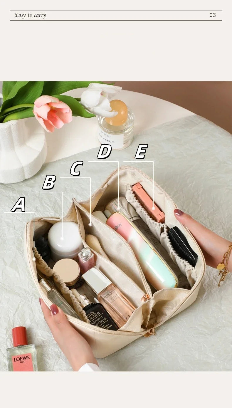 Cosmetic Bag New Portable Female Travel Large Capacity Wash Bag Cosmetic Storage Bag Box