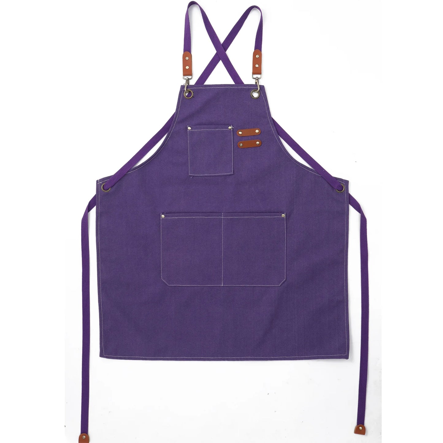 Kids Thick Canvas Denim Bib Apron Children Outdoor Kitchen Art Apron Cooking Workshop Heavy Work Apron Fabric Work Kindergarten
