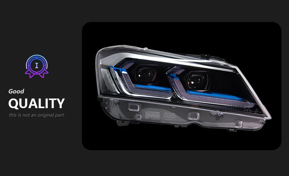 AKD Head Lamp for BMW X3 F25  LED Headlight 2010-2013 Headlights X3 DRL Turn Signal High Beam Angel Eye Projector Lens