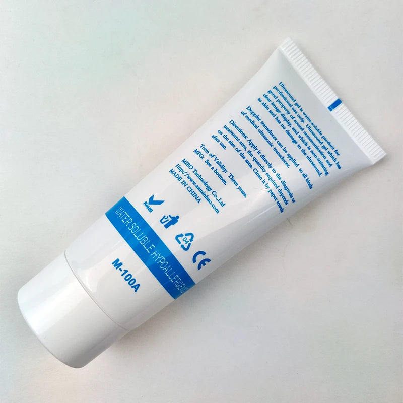 JUSTLANG Ultrasound Transmission Gel 100ml For Doppler Fetal Portable Baby Monitor No Radiation Epilator IPL Hair Removal