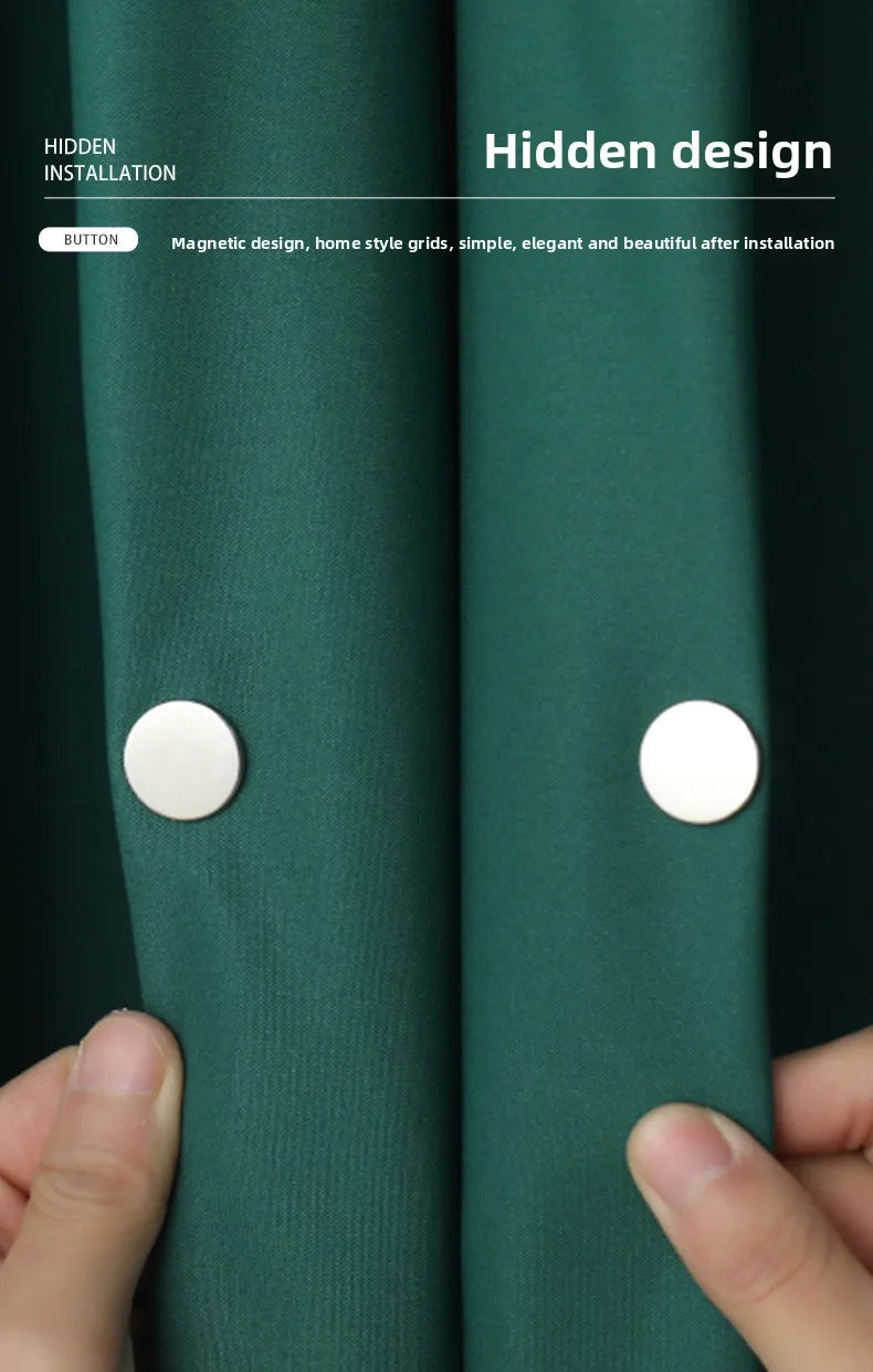 Strong Magnetic Clips Grab a Curtain Parts Bedroom Curtains Accessories Flexible Rails for Curtains Curtain Tongs Pin Magnets