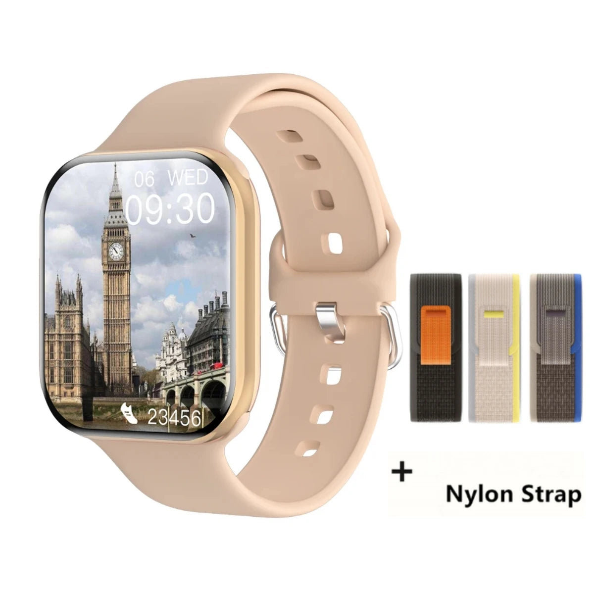 2025 Series 10 Watch 10 GPS Smart Watch Memory Music Video Bluetooth Call Heart Rate Waterproof NFC Smartwatch For Android IOS