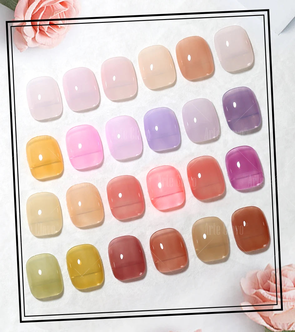 3PCS/Set Arte Clavo Gel Nail Polish Kit 15ml Nail Art UV LED Gel Set For Manicure Long Lasting Gel Polish Set Soak off Varnishes