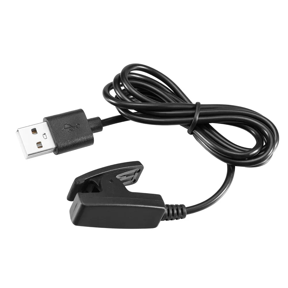 USB Charger For Garmin Forerunner 30/35/235/230/630/735 Lily 2 XT Cable Vivomove Trend/HR Approach S20 Smartwatch Charging Cord