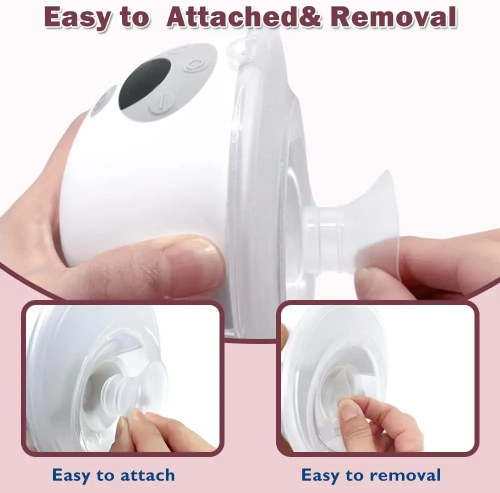 Flange Insert 6pcs Compatible with Momcozy/Spectra/Medela/eufy/Lansinoh/Elvie Breast Pump, Fit for 24mm Flange/Shield