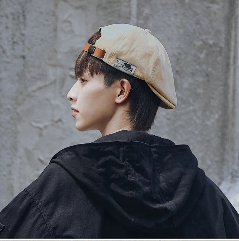 Cotton Peaky Blinders Caps For Men Hats Berets British Western Style Ivy Cap Classic Winter Woman Vintage Linen Beret