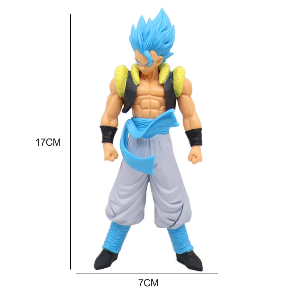 Dragon Ball Z Super Saiyan Anime Figurine Model GK Rose Goku Action Figure DBZ Gohan Figures Vegeta Statue Collection Toy Figma