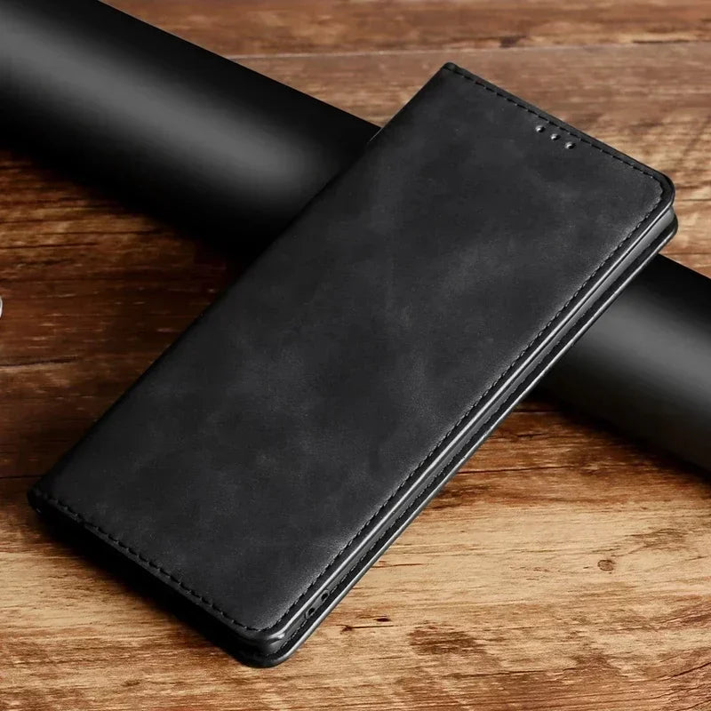 Flip Wallet Case For XiaoMi Poco C65 C51 C50 C40 F5 M6 M5s M4 M3 M2 F5 X5 X6 X4 GT X3 Pro NFC Pocophone F1 Leather Protect Cover