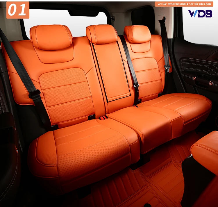 Custom Car Seat Covers Full Set Leather For Tank 300 2021 2022 2023 2024 Auto Interior Styling Protector Accesories Styling