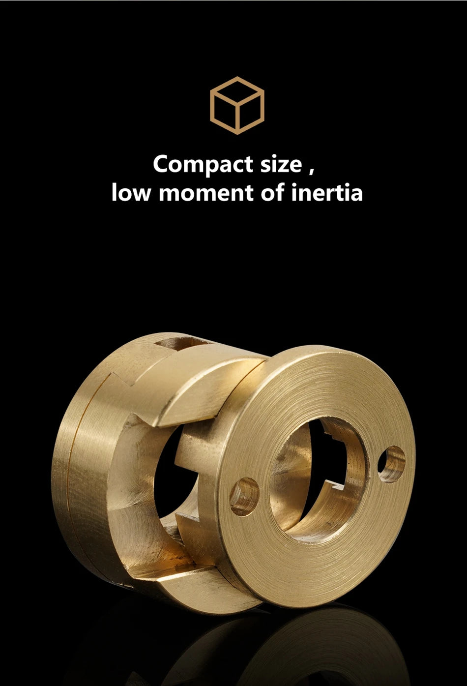 KINGROON 16mm Oldham Coupling T8 Z-axis Screw Hot Bed Reduce Printing Swing 3D Printer Parts CNC Flexible Shaft Coupler Cylindri